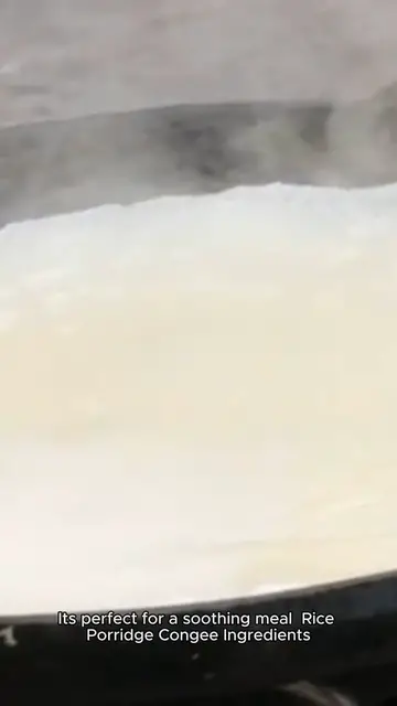Video thumbnail for rice porridge recipe