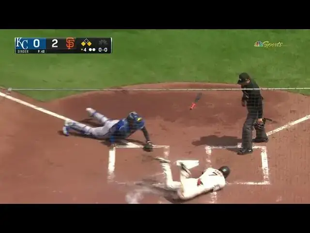 'Video thumbnail for Thairo Estrada SMACKS a RBI Single, Scoring JD Davis! | San Francisco Giants | 4/8/2023'