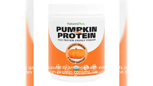 Video thumbnail for Pumpkin Seed Protein, Plant-Based Protein Powders