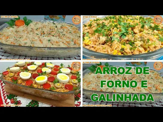 Video thumbnail for Como Fazer 3 Receitas Especiais com Arroz - Culinária Terapia por Dyne e Zinha