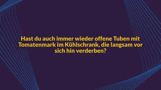 Video thumbnail for Tomatenmark einfrieren: Die ultimative Anleitung