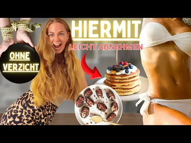 Video thumbnail for Vergiss Diäten! Abnehmen OHNE Verzicht: Proteinpancakes, Abnehmtipps + Routinen