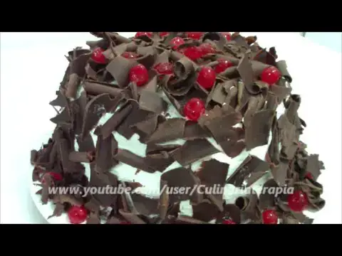 Video thumbnail for BOLO DE CHOCOLATE FLORESTA NEGRA TRADICIONAL