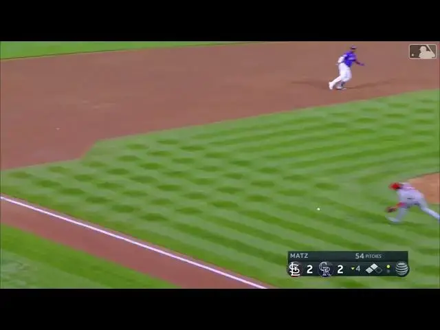 'Video thumbnail for Elehuris Montero SMACKS a RBI Double! | Colorado Rockies | 4/10/2023'