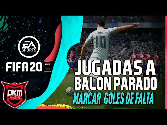 Video thumbnail for ☑️ FIFA 20 ULTIMATE TEAM : JUGADAS A BALON PARADO 👌 (MARCAR GOLES DE FALTA) ⚽