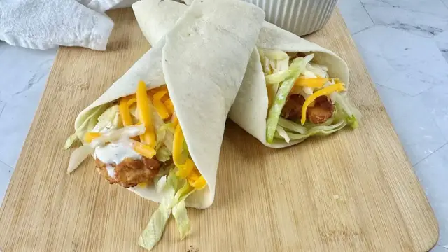 'Video thumbnail for Copycat McDonald's Crispy Chicken Snap Wrap Recipe'