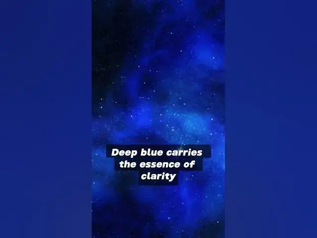 Video thumbnail for Discover Your Angelic Color Through Your Birth Month - (January : Deep Blue)