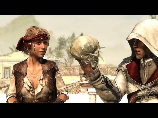 Video thumbnail for Assassin's Creed IV: Black Flag - Tainted Blood: Pirate Girl "Monkey Looking Thing" Cutscene