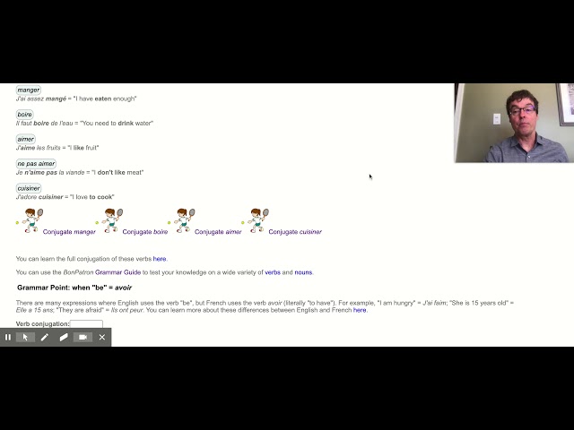 Video thumbnail for "BonPatron" Vocabulary Guide: Food