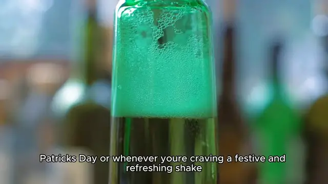 Video thumbnail for shamrock shake recipe