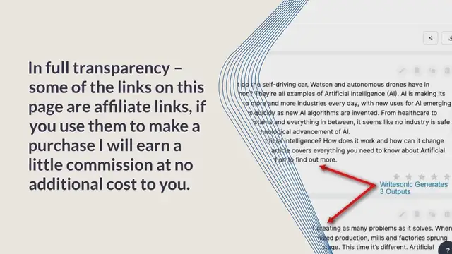 Video thumbnail for Writesonic Review: Is It The Best AI Writing Software?