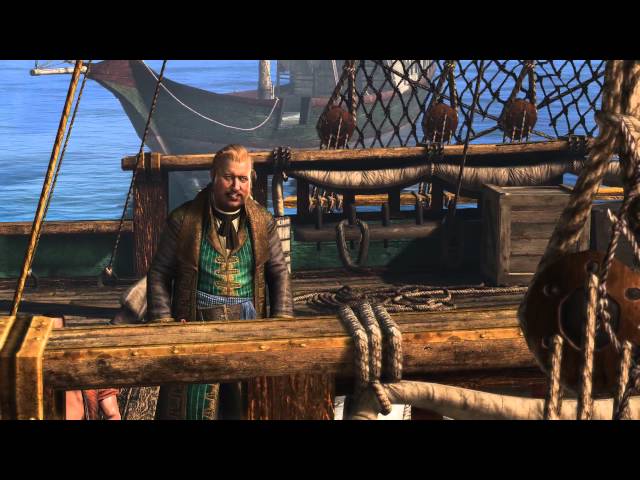 Video thumbnail for Assassin's Creed IV: Black Flag: And My Sugar?: Meet Stede (Give Sugar) "The Name is Edward" Scene