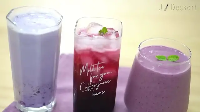 Video thumbnail for [카페음료] 냉동 블루베리 3가지 음료 레시피 _ 에이드_ 스무디_ 블루베리 우유 Blueberry Drink Recipe __ 지니 Jiny(720P_HD)