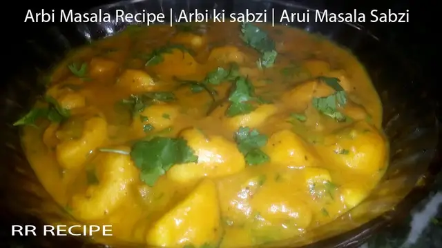 Video thumbnail for Arbi Masala Recipe - Arbi ki sabzi - Arui Masala Sabzi