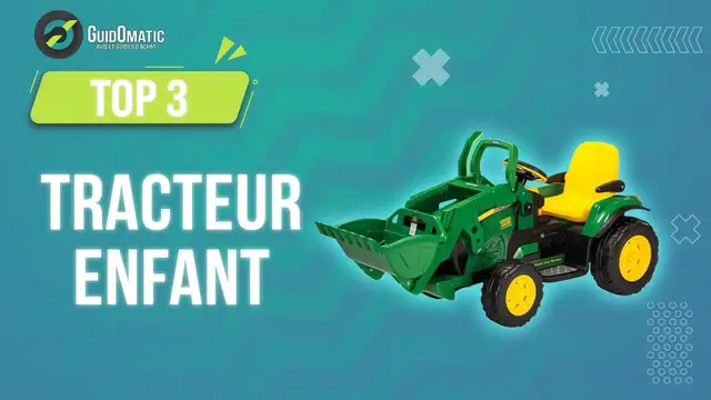 Video thumbnail for ⭐️ TOP 3 : TRACTEUR ENFANT 2023