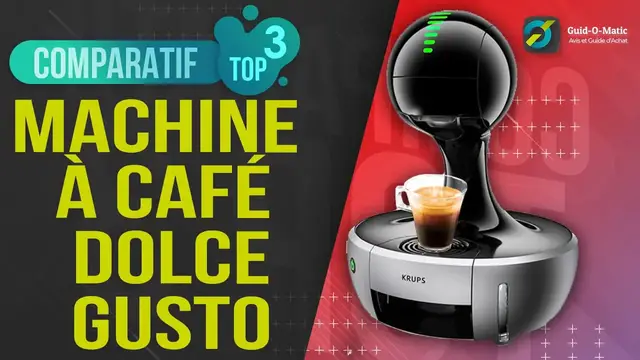 Video thumbnail for ⭐️ MEILLEURE MACHINE À CAFÉ DOLCE GUSTO (2022) - Comparatif & Avis