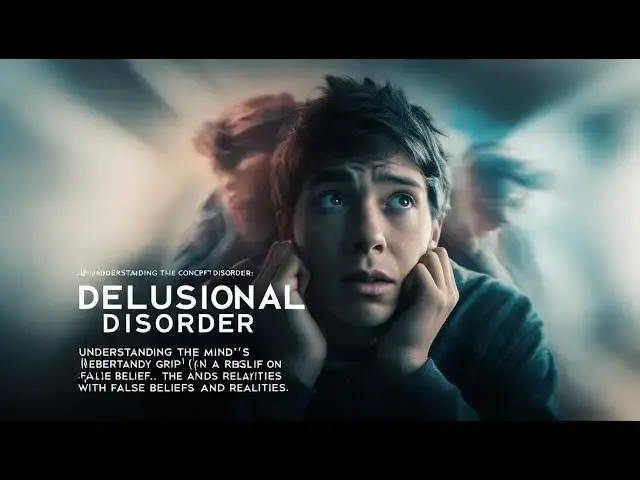 Video thumbnail for Delusional Disorder: Understanding the Mind's Grip on False Beliefs and Realities