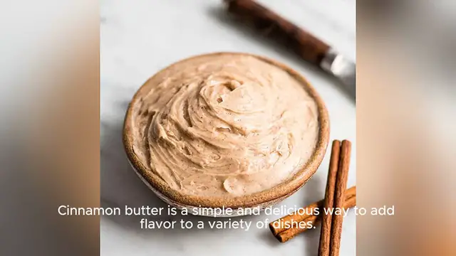 Video thumbnail for cinnamon butter recipe