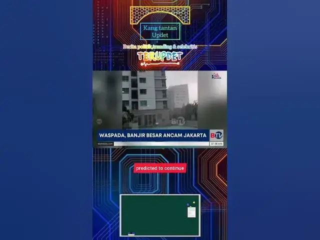 Video thumbnail for #beritaterkini #updet #news #berita