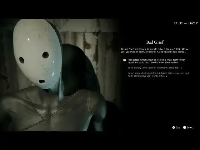 Video thumbnail for Pathologic 3 - Day V: Terrible Scene | People's Vengeance | Shadow Mask: Talk To Bad Grief Gameplay