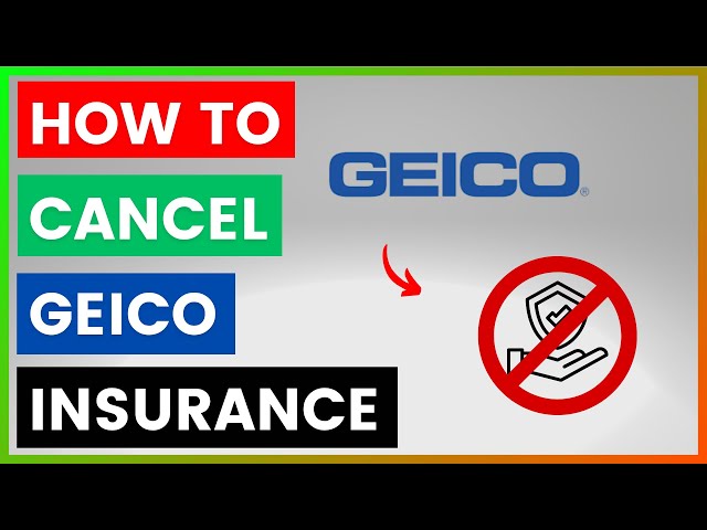 Video thumbnail for How To Cancel GEICO Insurance? [in 2025]
