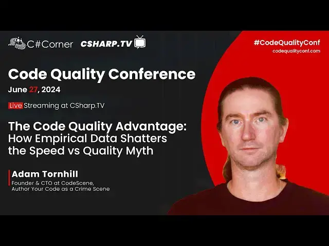 'Video thumbnail for The Code Quality Advantage  How Empirical Data Shatters the Speed vs Quality Myth'