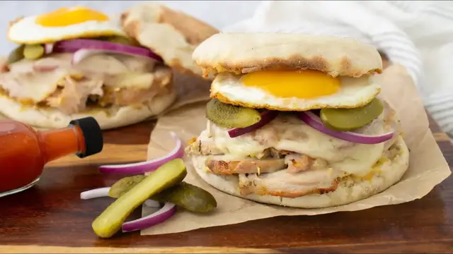 'Video thumbnail for The Cuban Sandwich Just Got A Bold Breakfast Makeover'