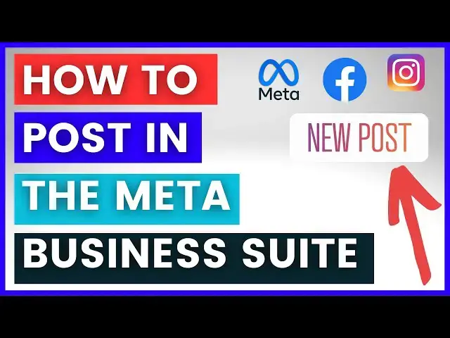 Video thumbnail for How To Post In The Meta Business Suite? [in 2023]