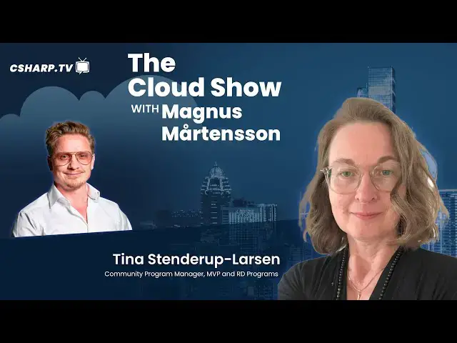 'Video thumbnail for The Cloud Show with Magnus Mårtensson ft. Tina Stenderup-Larsen - Ep: 40'