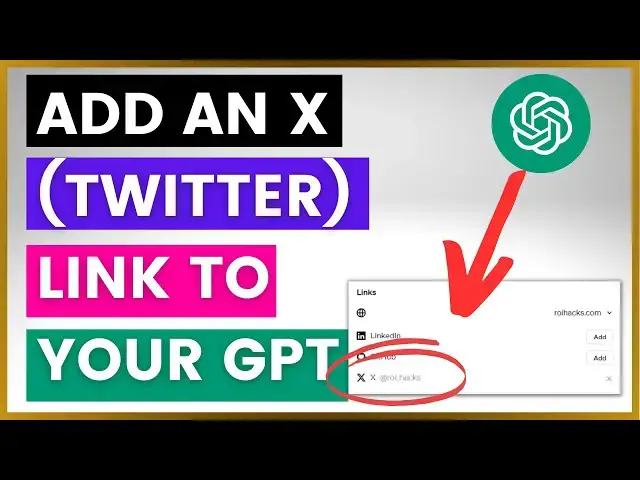 Video thumbnail for How To Add An X (Twitter) Profile To Your GPT in ChatGPT? [in 2024]