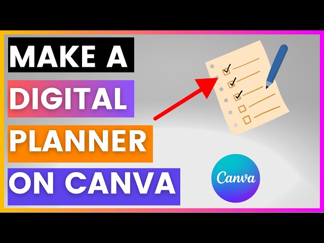 Video thumbnail for How To Make A Digital Planner On Canva [in 2025]