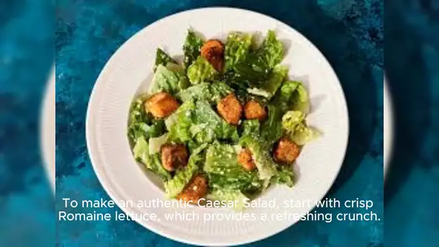 Video thumbnail for Caesar Salad Recipe