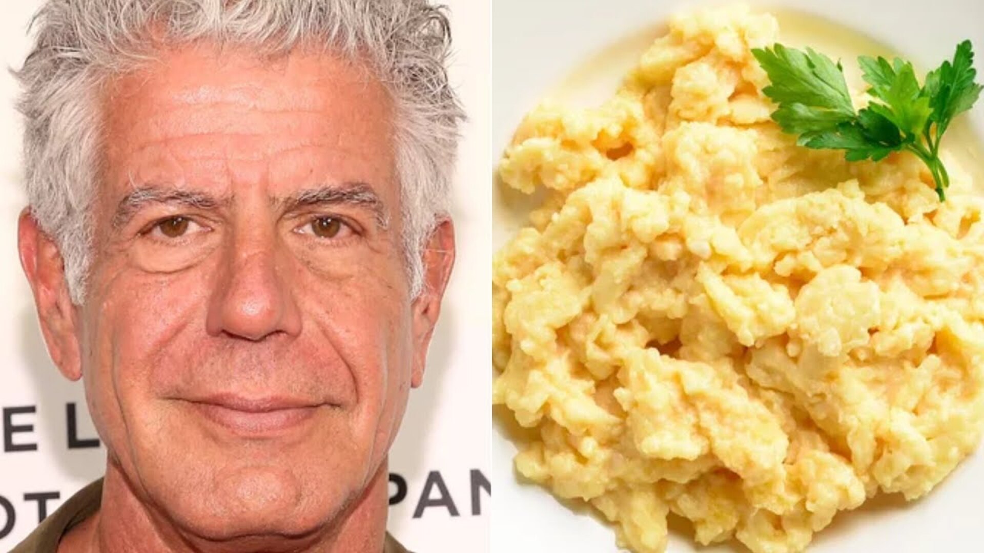 Video thumbnail for How Anthony Bourdain Made The Perfect Scrambled Egg