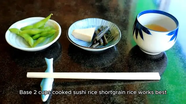 Video thumbnail for sushi bowl recipe