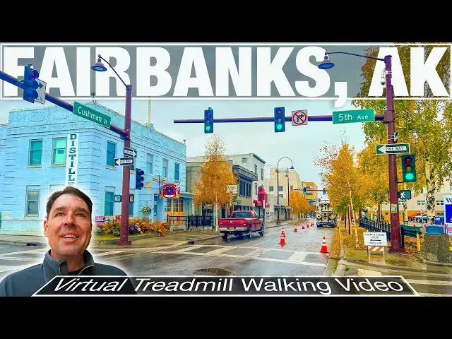 'Video thumbnail for Get Ready to WALK Fairbanks Alaska in 4K from the Comfort of Your Own Home!'