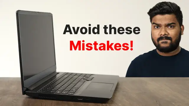 Video thumbnail for 9 Common Laptop Mistakes that You Should Avoid