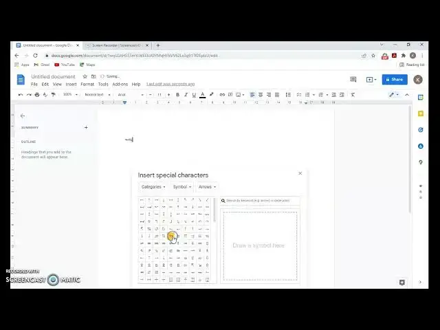 Video thumbnail for How do I add special characters in Google Doc