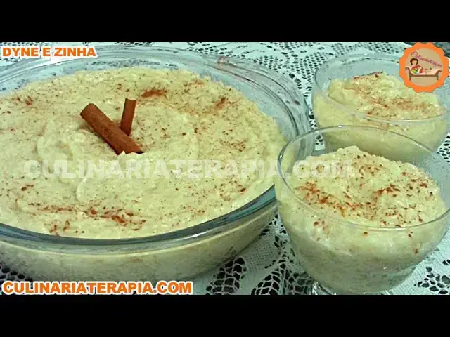 Video thumbnail for Arroz Doce Cremoso com Açúcar Mascavo - Culinária Terapia por Dyne e Zinha