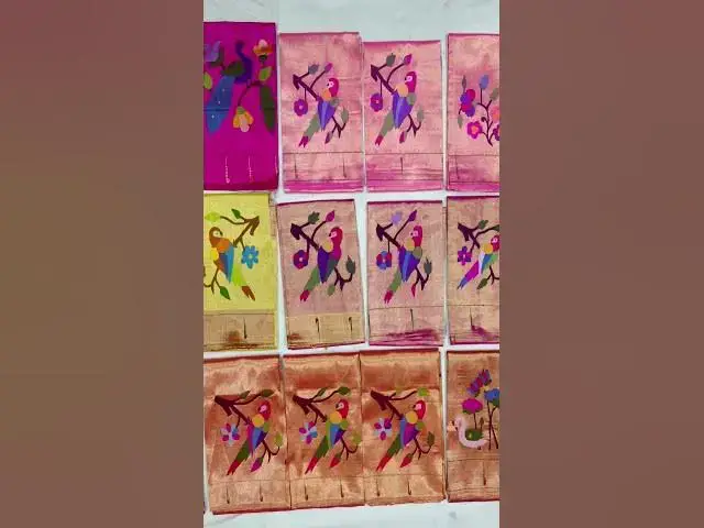 Video thumbnail for Paithani blouse and paithani sarees #paithani #paithanisaree #paithaniblousedesign