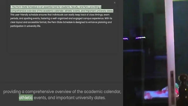 Video thumbnail for 1. The Penn State Schedule is an essential tool for students, faculty, and fans, providing a comprehensive overview of the academic calendar, athletic events, and important university dates. This user-friendly schedule ensures that indivi