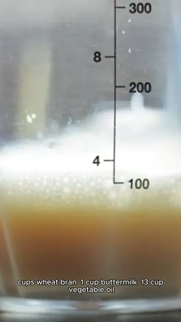 Video thumbnail for bran muffin recipe