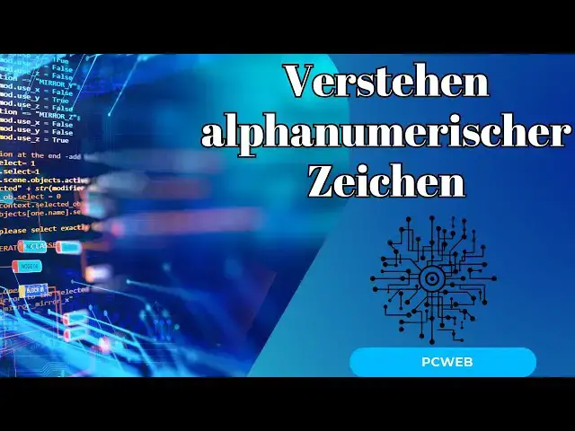 Video thumbnail for Verstehen alphanumerischer Zeichen: Beispiele und Anwendungen