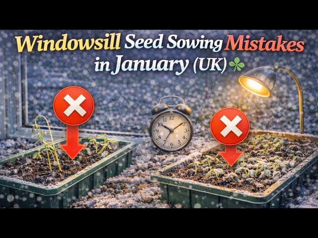 Video thumbnail for Windowsill Seed Sowing Mistakes and How to Avoid Them | Seed Starting Guide