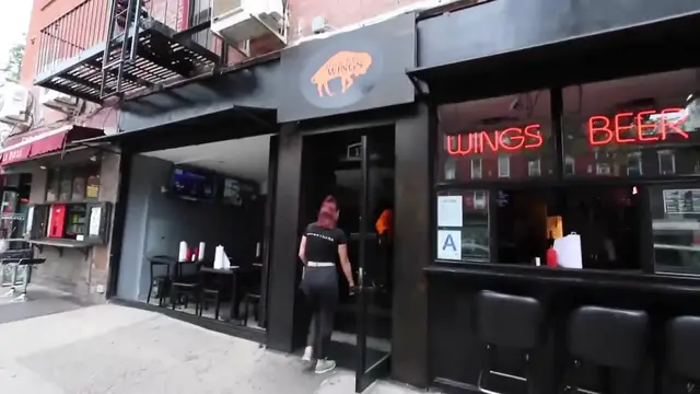 'Video thumbnail for SPICY WING CHALLENGE at Dan _ John_s in NYC_ Had to SIGN A WAIVER_ _ DEVOUR POWER(720P_HD)'