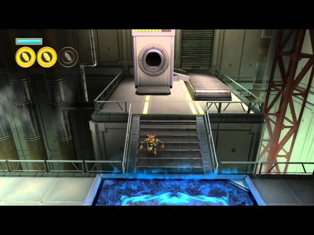 Video thumbnail for Knack - Chap 9-2: Metal Knack Action, Combo Meter & Time Dilator Part Located, Magnet Platforming