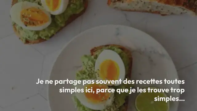 Video thumbnail for Tartines d’avocat, moringa et graines de chanvre