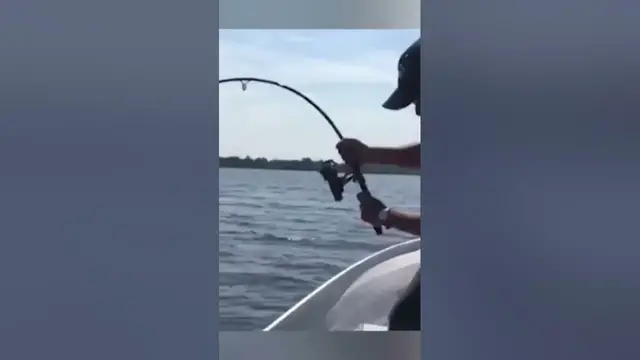 Video thumbnail for Rod break #fail #fishing #bassfishing