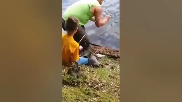 Video thumbnail for Teach your kid to catch bass #shorts #bassfishing