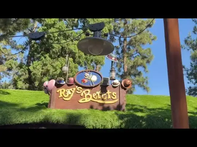 Video thumbnail for New Artificial Grass Roof Appears on Ray's Berets at Disneyland 4K