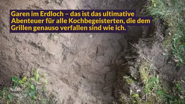 Video thumbnail for IM ERDLOCH GAREN – ANLEITUNG FÜR DEN ÄLTESTEN OFEN DER WELT